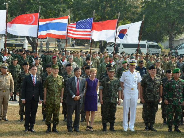 Khai mạc cuộc tập trận Hổ mang Vàng 14 ở Thái Lan ảnh 1