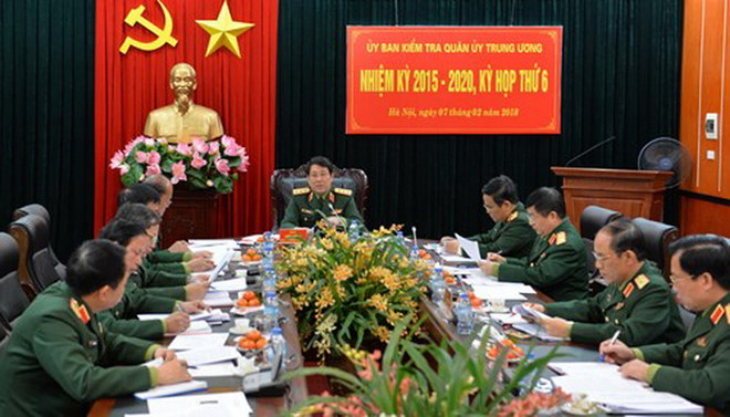 Kỳ họp thứ 15 Ủy ban Kiểm tra Quân ủy Trung ương nhiệm kỳ 2015-2020 ảnh 1