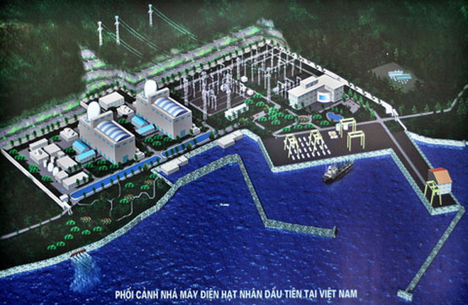 Phối cảnh dự án nhà máy điện hạt nhân Ninh Thuận. (Nguồn: dienhatnhan.com.vn) Dừng thực hiện Dự án xây dựng Nhà máy điện hạt nhân Ninh Thuận ảnh 1