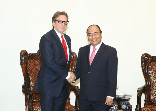 Thủ tướng Nguyễn Xuân Phúc tiếp Chủ tịch Quỹ đầu tư Hoa Kỳ ảnh 1