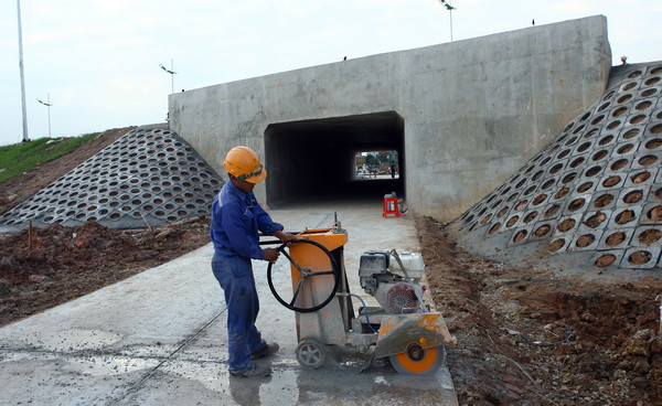 Hoàn thiện hầm chui sau chuyến thị sát của Bộ trưởng Thăng ảnh 1