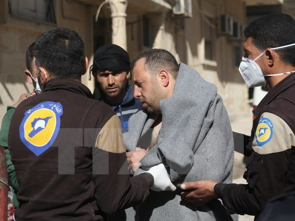 Mỹ, Anh, Pháp trình dự thảo nghị quyết điều tra tấn công hóa học Syria ảnh 1