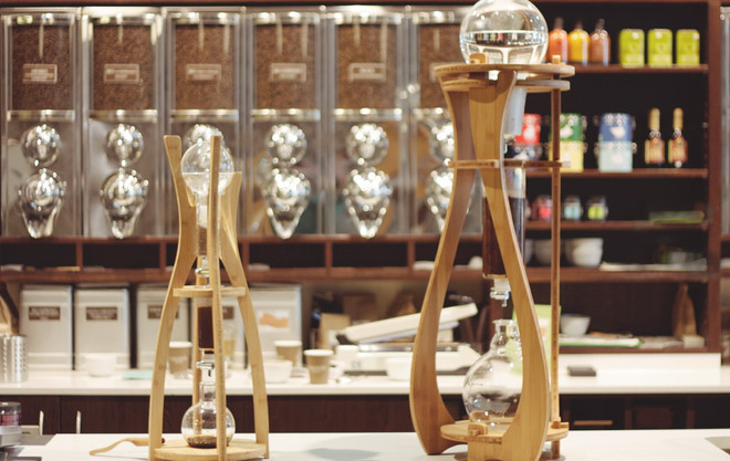 Độc đáo công cụ pha càphê phong cách đồng hồ cát ở MIK 2016 ảnh 1