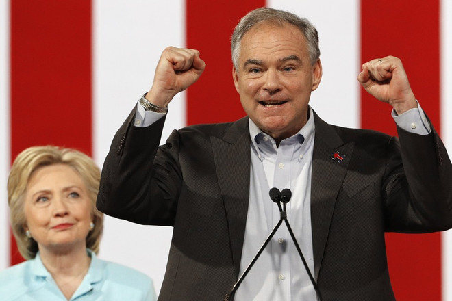 Đảng Dân chủ Mỹ đề cử ông Tim Kaine làm ứng viên Phó Tổng thống ảnh 1