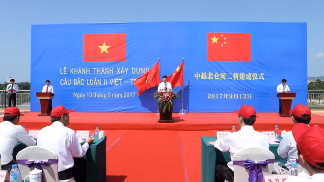 Quảng Ninh khánh thành cầu Bắc Luân II Việt Nam-Trung Quốc ảnh 1
