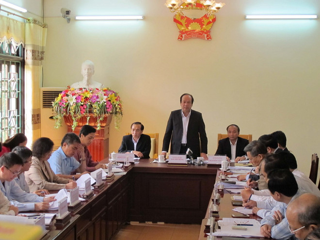 Làm rõ sai phạm liên quan Cụm công nghiệp làng nghề Thanh Lãng ảnh 1