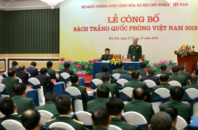 Công bố Sách trắng Quốc phòng Việt Nam năm 2019 ảnh 1