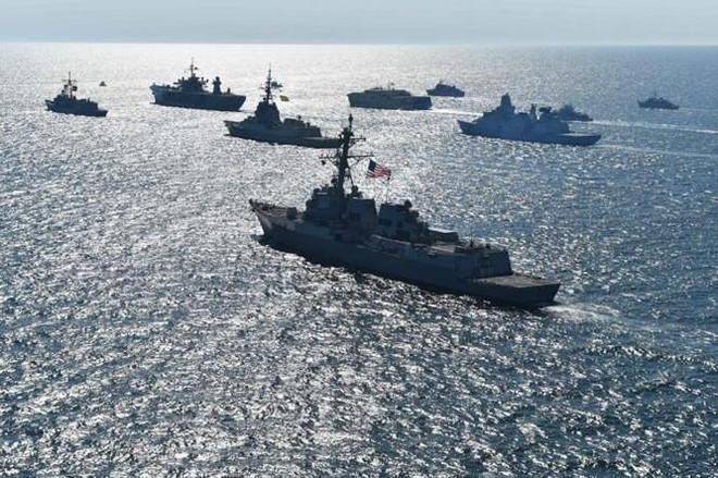 (Nguồn: Getty Images) Hải quân Mỹ tổ chức cuộc tập trận lớn nhất khu vực Baltic và Bắc Âu ảnh 1