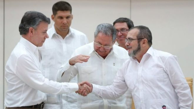 Chính phủ Colombia và nhóm FARC tiến tới thỏa thuận ngừng bắn ảnh 1