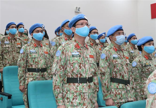 Chuẩn bị xuất quân Đội Công binh số 1 và Bệnh viện dã chiến cấp 2 số 4 ảnh 1