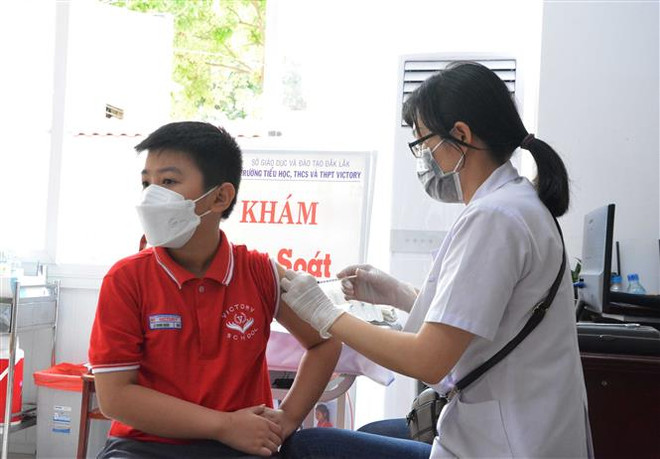 Đắk Lắk, Khánh Hòa tích cực tiêm cho trẻ em từ 5 đến dưới 12 tuổi ảnh 3