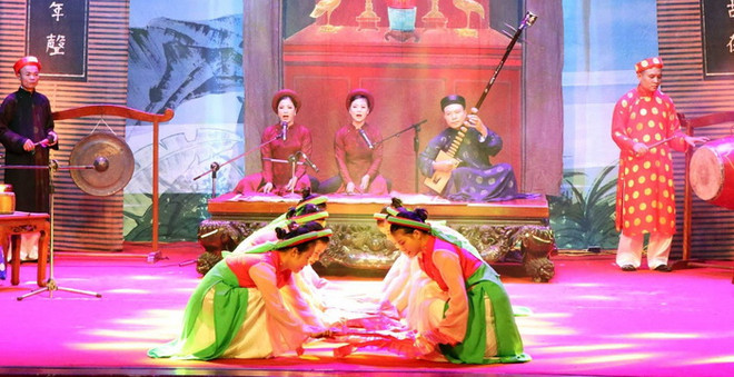 Hơn 300 nghệ nhân dự khai mạc liên hoan ca trù toàn quốc năm 2018 ảnh 1