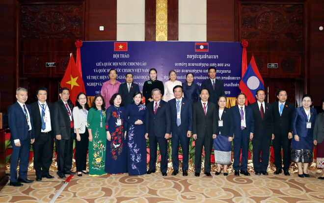 Việt Nam-Lào trao đổi kinh nghiệm về pháp luật và xử lý đơn thư tố cáo ảnh 1