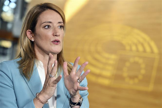 Chủ tịch Nghị viện châu Âu: "Tương lai của Ukraine là ở trong EU" ảnh 1