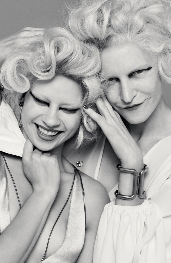 Xu hướng chọn người mẫu “đầu bạc” cho mùa mốt Xuân Hè 2015 ảnh 10