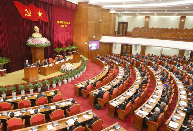 Khai mạc Hội nghị lần thứ ba Ban Chấp hành Trung ương Đảng ảnh 1