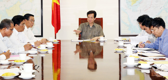 Thủ tướng làm việc với lãnh đạo chủ chốt tỉnh Sóc Trăng ảnh 1