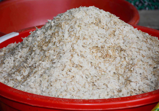 [Photo] Sóc Trăng: Nhộn nhịp nghề làm cốm dẹp vào vụ ảnh 4