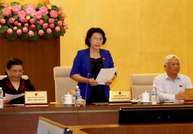 Khai mạc Phiên họp thứ 50 Ủy ban Thường vụ Quốc hội khóa XIII ảnh 1