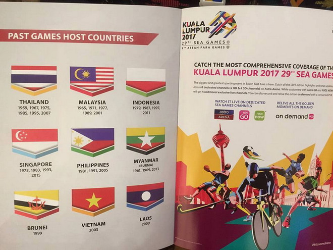 Malaysia xin lỗi Indonesia do sự cố in ngược quốc kỳ tại SEA Games 29 ảnh 1