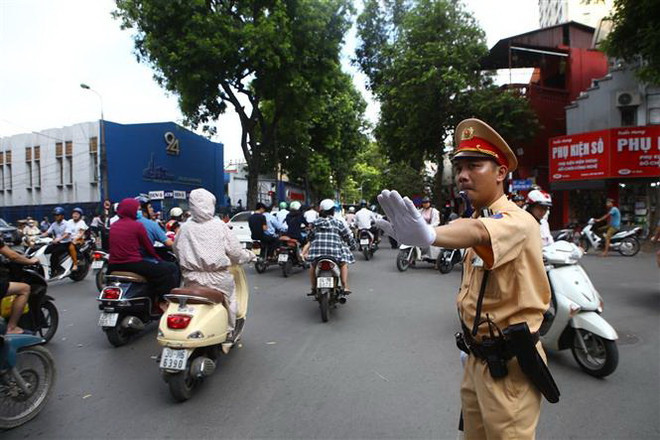 Ảnh minh họa. (Nguồn: TTXVN) Hà Nội sẽ điều chỉnh giao thông nút giao Nguyễn Cơ Thạch-Hồ Tùng Mậu ảnh 1