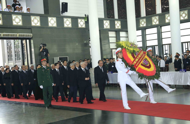 Tổ chức trọng thể Lễ viếng Chủ tịch nước Trần Đại Quang ảnh 1