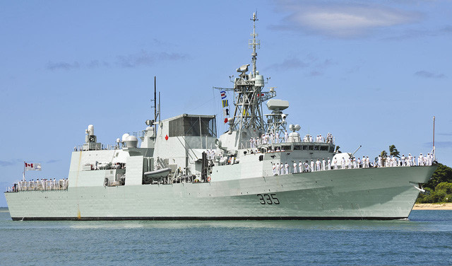 Đội tàu Hải quân Hoàng gia Canada thăm xã giao thành phố Đà Nẵng ảnh 1