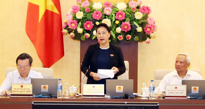 Khai mạc Phiên họp thứ 27 của Ủy ban Thường vụ Quốc hội ảnh 1