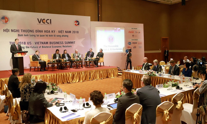 Hội nghị thượng đỉnh doanh nghiệp Hoa Kỳ-Việt Nam 2018 ảnh 1