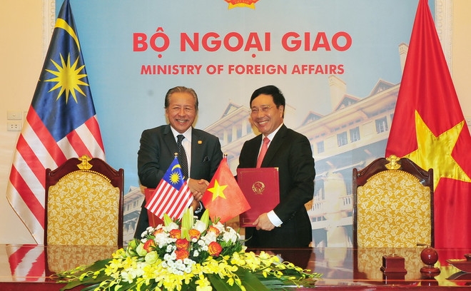 Việt Nam-Malaysia tôn trọng giải quyết hòa bình vấn đề Biển Đông ảnh 1
