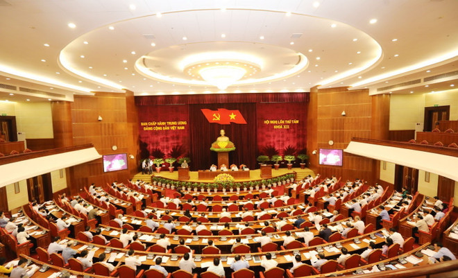 Hội nghị Trung ương 8: Thảo luận sâu sắc tình hình kinh tế-xã hội ảnh 1