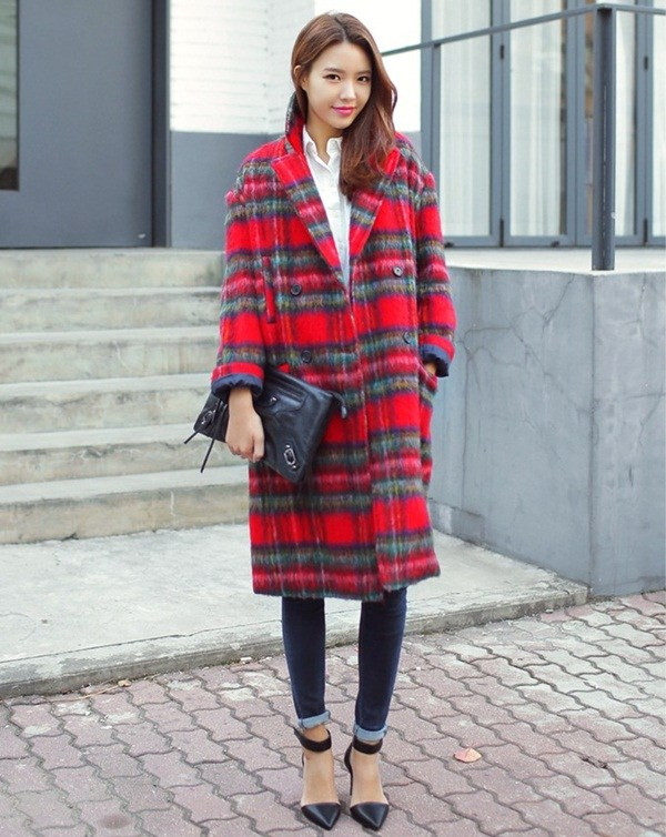 Ba "tuyệt chiêu" phối đồ kẻ carô quyến rũ cho mùa Đông ảnh 2