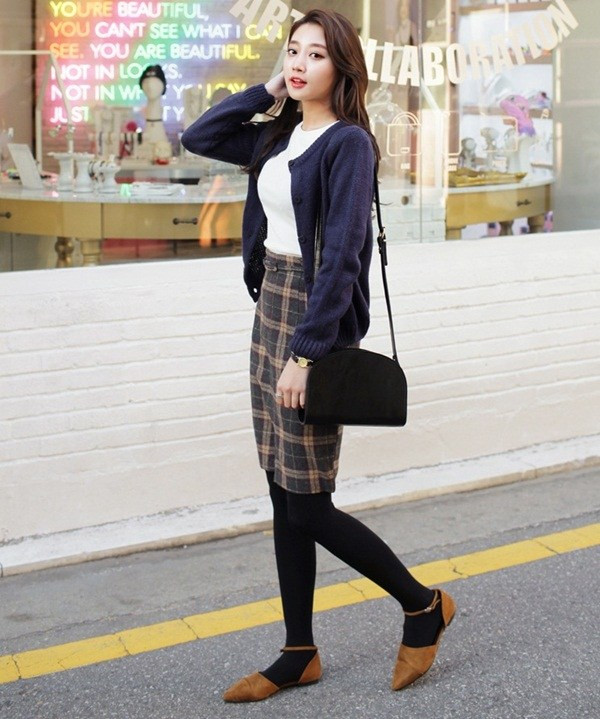 Ba "tuyệt chiêu" phối đồ kẻ carô quyến rũ cho mùa Đông ảnh 15