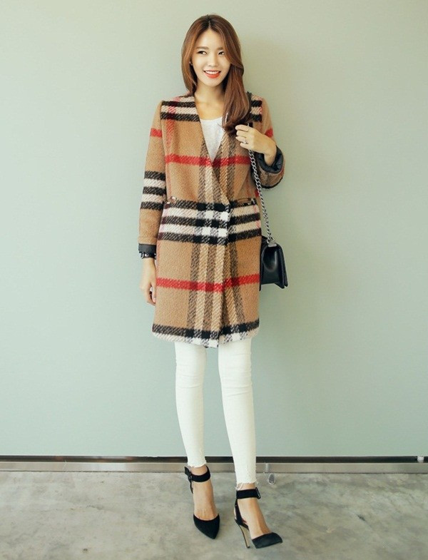 Ba "tuyệt chiêu" phối đồ kẻ carô quyến rũ cho mùa Đông ảnh 5