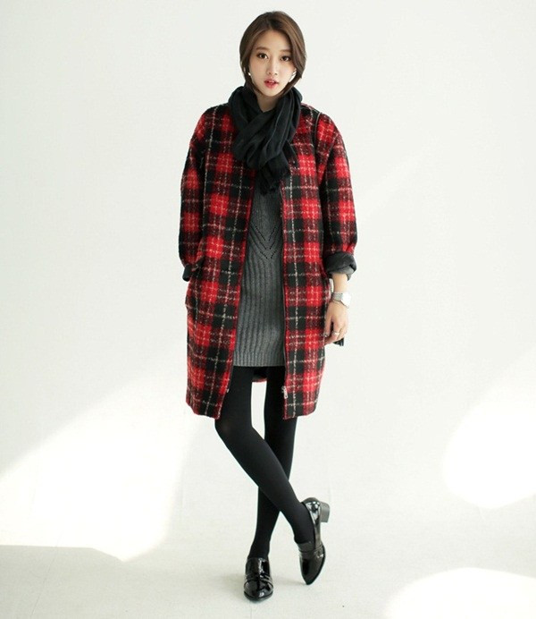 Ba "tuyệt chiêu" phối đồ kẻ carô quyến rũ cho mùa Đông ảnh 4