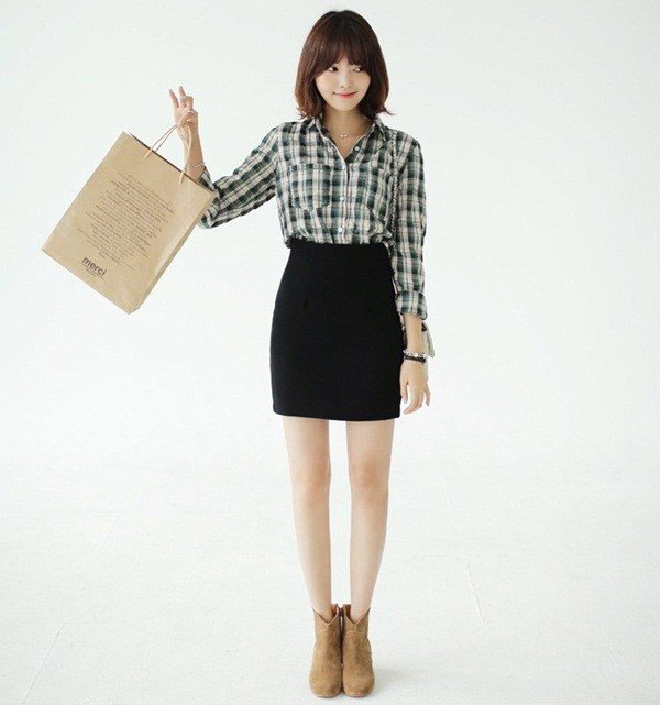 Ba "tuyệt chiêu" phối đồ kẻ carô quyến rũ cho mùa Đông ảnh 7