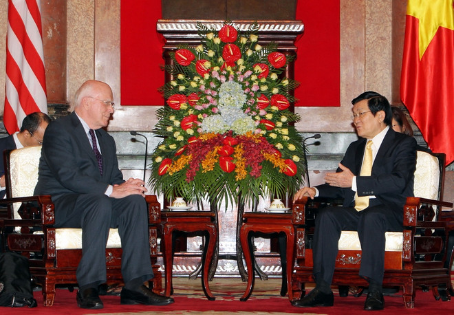 [Photo] Đoàn nghị sỹ Hoa Kỳ thăm chính thức Việt Nam ảnh 1