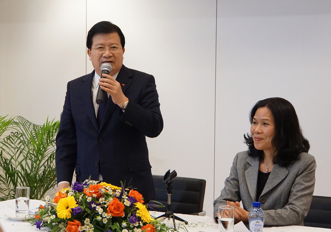 Phó Thủ tướng Trịnh Đình Dũng thăm làm việc tại Hà Lan ảnh 2