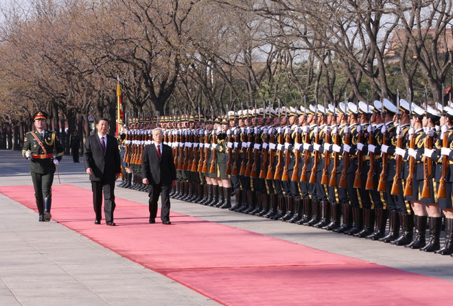 Truyền thông Trung Quốc đưa đậm chuyến thăm của Tổng Bí thư ảnh 1