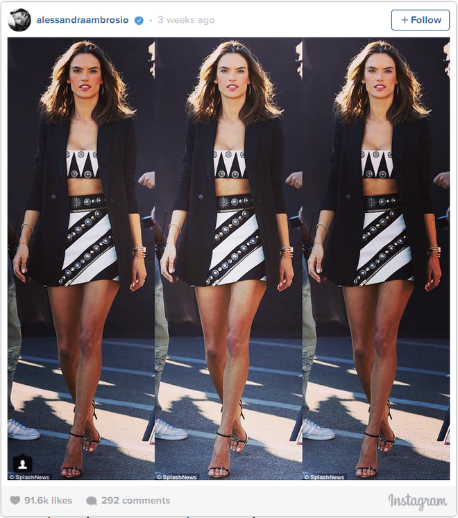 10 chân dài "nghìn like" thống trị Instagram năm 2015 ảnh 8