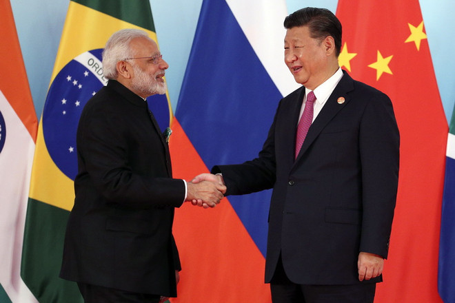 Lãnh đạo Ấn-Trung nhấn mạnh việc duy trì hòa bình biên giới ảnh 1