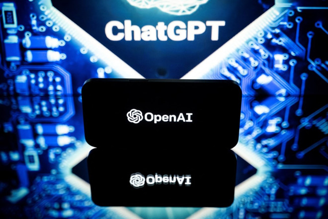 Biểu tượng của OpenAI và ChatGPT. (Ảnh: AFP/TTXVN) openai_chatgpt.jpg