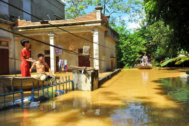 Lũ trên các sông ở các tình phía Bắc và Bắc Trung Bộ đang xuống ảnh 1