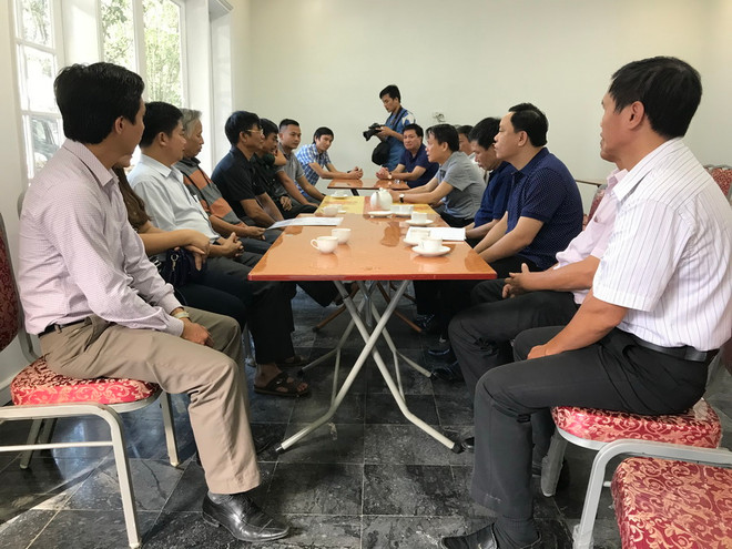 Lãnh đạo TTXVN tới hiện trường chỉ đạo tìm kiếm phóng viên gặp nạn ảnh 2