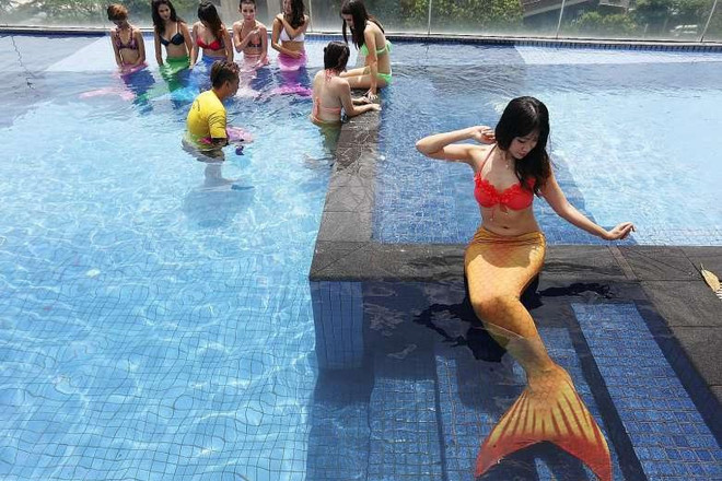 Cuộc thi hoa hậu nàng tiên cá lần đầu tiên diễn ra tại Singapore ảnh 1