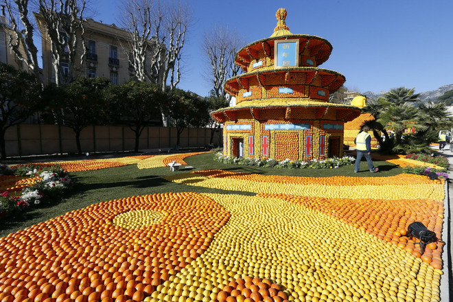 Ngắm những kiệt tác tại Lễ hội Chanh hết sức độc đáo ở Pháp ảnh 4