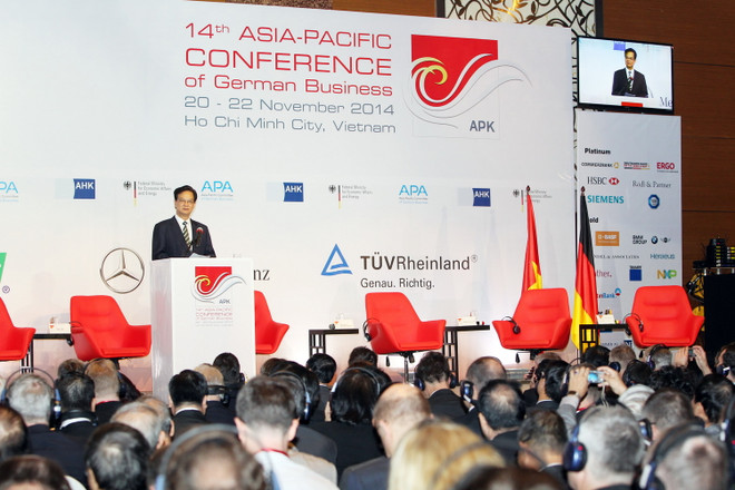 Thủ tướng kêu gọi doanh nghiệp Đức đầu tư vào hạ tầng Việt Nam ảnh 1