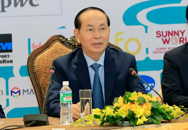 Chủ tịch nước Trần Đại Quang gặp gỡ các doanh nghiệp lớn của Hoa Kỳ ảnh 2