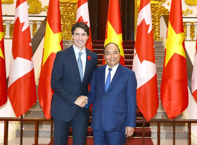Lãnh đạo Việt Nam-Canada nhất trí xác lập quan hệ Đối tác toàn diện ảnh 3