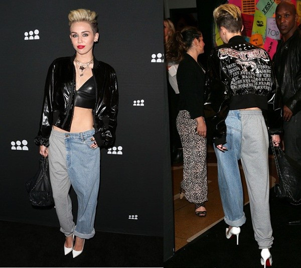 Sở hữu phong cách cá tính nhờ kết hợp giữa đồ da và denim ảnh 13